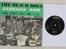 The Beach Boys  - Barbara Ann -  1966 Norwegian Picture Sleeve PS 7