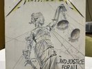 Metallica .. And Justice For All 1988 1st Press Double Vinyl LP VERTIGO 836062-1