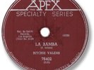 Super Rare 1959 RITCHIE VALENS Rock’n Roll 78 RPM Record. La Bamba / Donna
