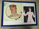 DAVID BOWIE ALADDIN SANE LTD EDITION BOPIC1 UK RCA PICTURE DISC 1984+BOWIEPHOTO