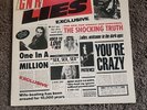 Vtg 1988 GUNS N ROSES LIES Record UNCENSORED COVER Vinyl OG VG+ Original Lyrics