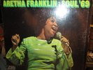 1969 ARETHA FRANKLIN Soul '69 LP Atlantic SD 8212 Shrink Soul R&B VG+/NM