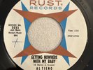 AL TIENO Getting Nowhere With My Baby / Benny Sent Me Rust RARE Doo Wop 45 HEAR
