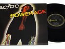 AC/DC Powerage Alberts MAXICUT Aussie 1980 Black Label Vinyl LP Record EX-
