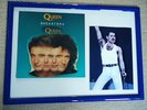 QUEEN BREAKTHRU UK SHAPED LIMITED EDITION PICTURE DISC VINYL 1989+LIVE AID PHOTO