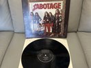 Black Sabbath Sabotage Vinyl LP Record 1975 NEMS 9119001  Textured Sleeve