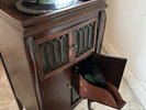 Edison W-250 Wind Up Diamond Record Phonograph Player Model 250 Works Local Pick