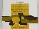 BACH suite for cello 3 & 4 / HENRI HONEGGER LP VALOIS MB 875 STEREO NM
