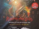 Iron Maiden Run For Your Lives Paris 2025 3 x Vinyl Lp