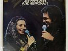 JOHNNY CASH & JUNE CARTER CASH JOHNNY CASH AND HIS CBS SOPL231 Japan PROMO LP