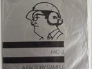 A FACTORY SAMPLE DOUBLE VINYL 7” FACTORY UK 1978 COMPLETE EX CON PRO CLEANED