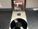 LP VINYL BLACK SABBATH ALBUM SABOTAGE 9119 001 UK 1ST PRESS 1975 MISPRINT EX-/EX