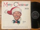 Bing Crosby / Merry Christmas LP Decca Mono Black Label 1st Press VG