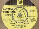 THE TWO OF EACH*THE SUMMER OF OUR LOVE*DEMO*POP*ROCK*PYE RECORDS*LISTEN