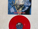 IRON MAIDEN   NO PRAYER FOR THE DYING ** Rare 1990 US LP RED VINYL