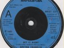 Aretha Franklin - Get It Right 7 Inch Vinyl Single (7 Inch Record)