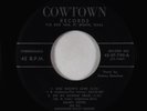 C&W EP - Harry Peppel & His Shenandoah Rangers - One Nights Love - Cowtown VG+