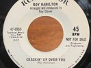 ROY HAMILTON   Crackin' Up Over You. '66 northern soul 45 on RCA DJ. EX. HEAR