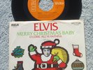 Elvis Presley   MERRRY CHRISTMAS BABY/O COME, ALL YE FAITHFUL w/Juke Box Strips