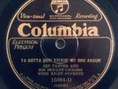 GID TANNER &SKILLET LICKERS-YA GOTTA QUIT KICKIN MY DOG AROUND-1926 Hillbilly 78