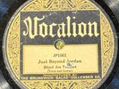 Vocalion 1061 Blind Joe Taggart JUST BEYOND JORDAN gosple-blue  78rpm 1926 HEAR