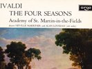 ARGO OVAL ZRG 654 UK - VIVALDI - THE FOUR SEASONS - NEVILLE MARRINER - EX+/NM