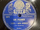 Latin 78 Hermanas Juanita Y Maria Mendoza Azteca Mexican Corrido Mexico Lydia