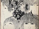 LP VINYL THE BEATLES ALBUM REVOLVER PMC 7009 UK 1ST MONO PRESS -2/-1 . G/GP