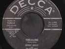BUDDY HOLLY: ting-a-ling / girl on my mind DECCA 7