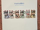 Trophy Scars Alphabet Alphabets Vinyl White/Blue Splatter /100 VERY RARE