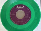 THE BEATLES Taxman / Birthday 45rpm Green Vinyl Jukebox  7” Capitol Cema New