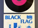 BLACK FLAG Nervous Breakdown 2ND PRESSING 1980 BLUE PIC SLEEVE Rare SST Pettibon