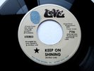 LOVE Keep on Shining / JIMI HENDRIX - BLUE THUMB - EX+ 45 RPM RECORD