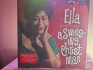 Ella Fitzgerald - Ella Wishes You A Swinging Christmas - Red Vinyl Record LP