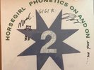 *SIGNED COVER* Horsegirl  - Phonetics On and On LP (Black Vinyl)