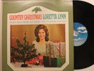 Loretta Lynn Lp Country Christmas On Mca - Vg++ To Nm  / Vg++