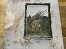 LED ZEPPELIN - IV - 1971 UK LP Red/Plum Atlantic PETER GRANT Ver 2 EX+