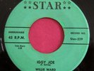 WILLIE WARD - Iggy Joe / Be Mine - Rockabilly 45 rpm - Star 229