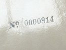 #814 Beatles V LOW NUMBER White Album 1ST UK PRESS Mono -1-1-1-1 No 'EMI' Labels