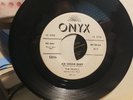 the Pearls on Onyx ICE CREAM BABY / YUZ-A-MA-TUZ doo wop 45 rpm promo