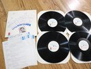 DICK CLARK-COUNTDOWN AMERICA STARRING DICK CLARK, 4 LP, WITH CUE SHEETS, MINT