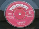 THE BEATLES  1962 UK 45 LOVE ME DO  RED PARLOPHONE 45-R 4949  1 A  1 O  STAMPERS
