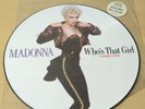 Madonna Who’s That Girl Picture Disc Vinyl Rare Limited Edition