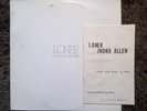 INDRA ALLEN Loner 1973 Private Press Folk LP CELL 16 w Booklet VG+/NM RARE