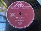 Ritchie Valens Canadian Apex 76402 78 RPM La Bamba / Donna