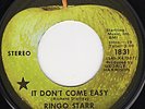IT DON'T COME EASY Ringo Starr 45 Apple 1831 NEVER PLAYED  NM