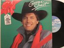 George Strait Lp Merry Christmas Strait To You  On Mca - Vg++/ Vg+ To Vg++