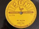 JOHNNY CASH SUN 241 78 rpm: I walk the Line/ Get Rythm