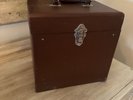 Vintage 78 RPM Shellac Records Hinged Case - Hold 50 10