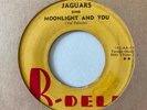 Doo Wop R&B 45 THE JAGUARS Moonlight & You/The Way You Look Tonight R-Dell HEAR